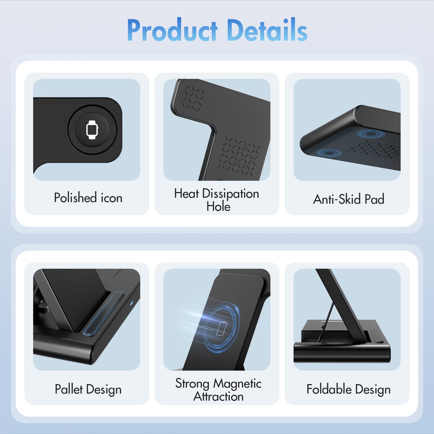15W Wireless Charging Station 