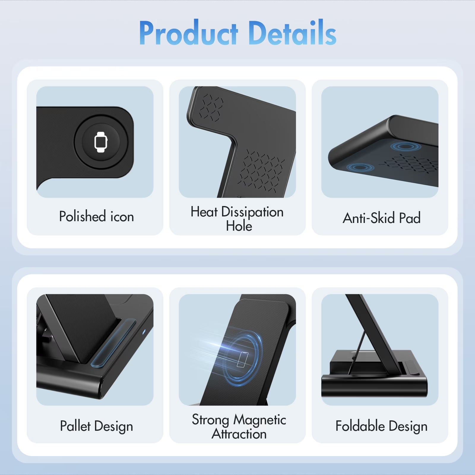 15W Wireless Charging Station 