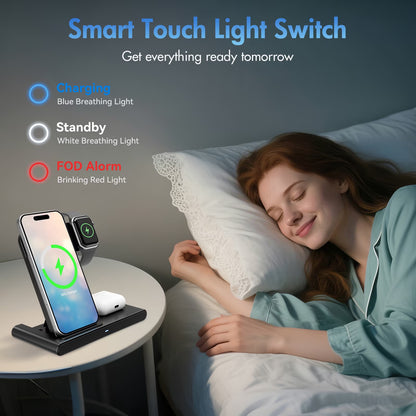 15W Wireless Charging Station 