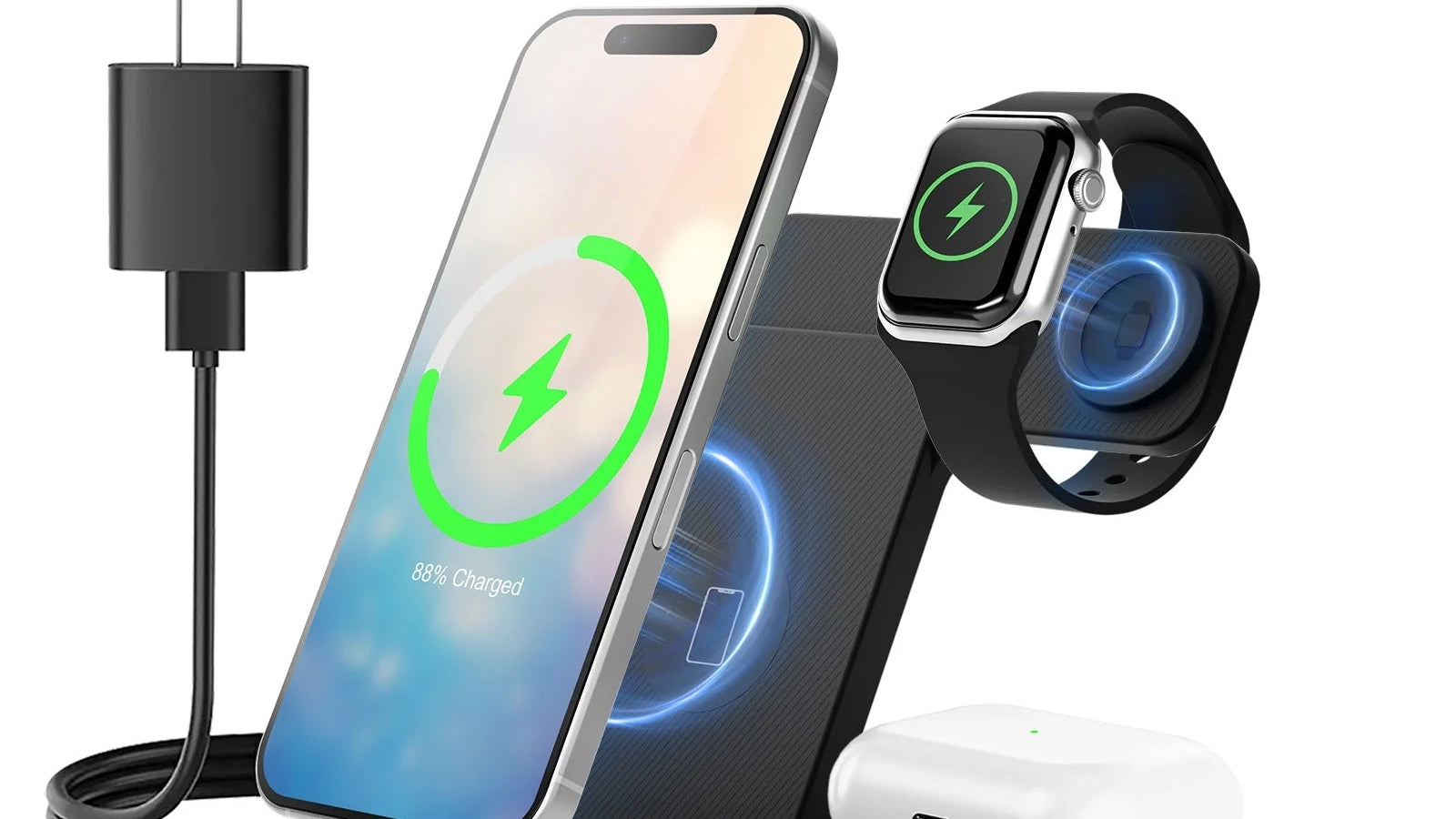 15W Wireless Charging Station 